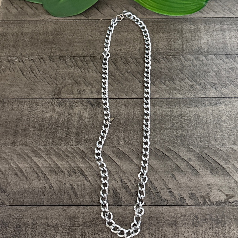 Sarah Coventry Silver Chain Necklace